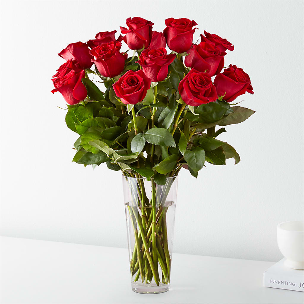 Long Stem Red Rose Bouquet – Sunflower Florist Of Virginia Llc, Alexandria VA
