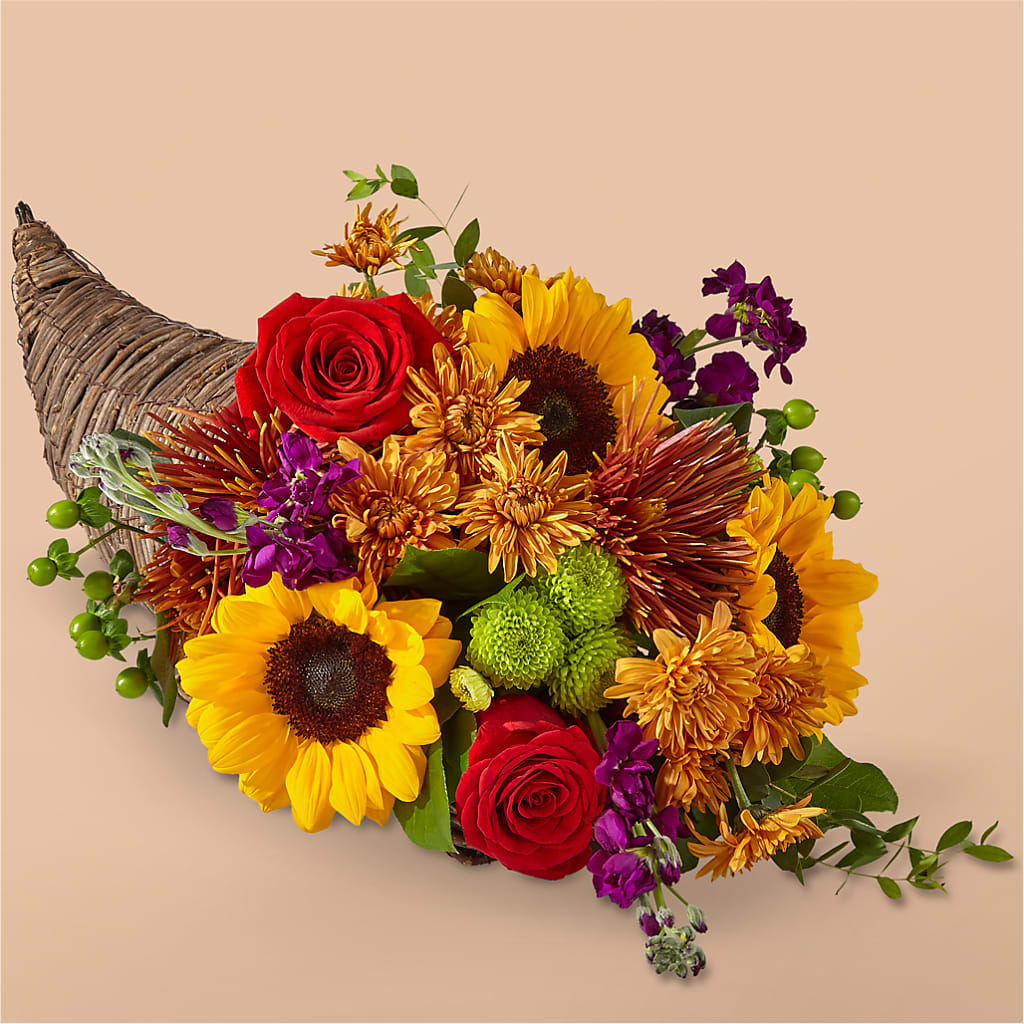 Friendsgiving Cornucopia – Sunflower Florist Of Virginia Llc, Alexandria VA