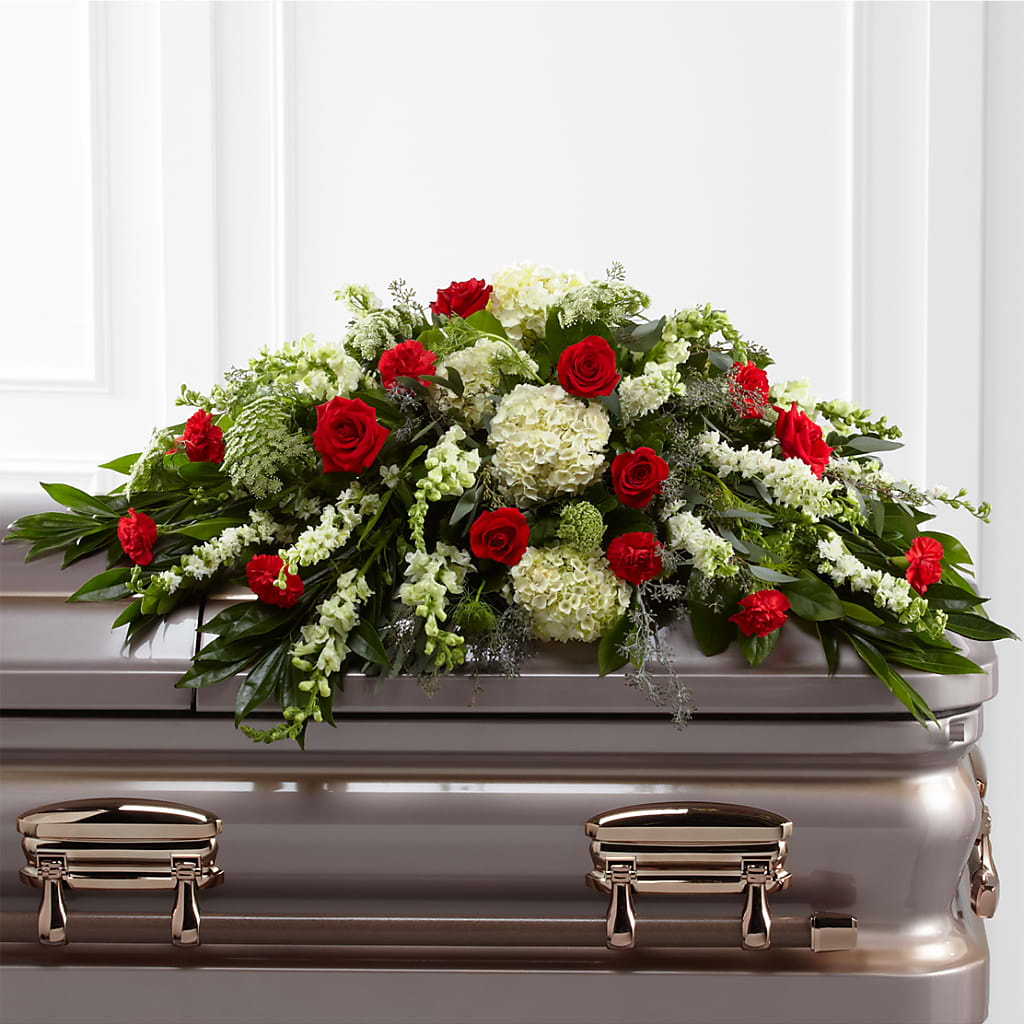 Sincerity Casket Spray – Sunflower Florist Of Virginia Llc, Alexandria VA
