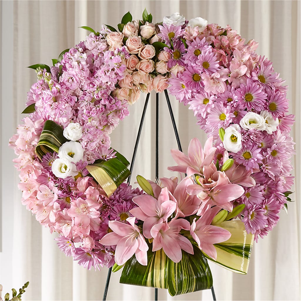 Gift of Warmth Wreath – Sunflower Florist Of Virginia Llc, Alexandria VA