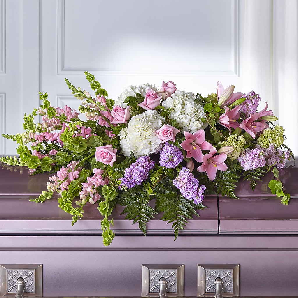 Life's Gratitude Casket Spray – Sunflower Florist Of Virginia Llc, Alexandria VA