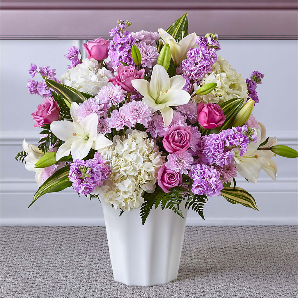 Heaven Sent Floor Basket – Sunflower Florist Of Virginia Llc, Alexandria VA