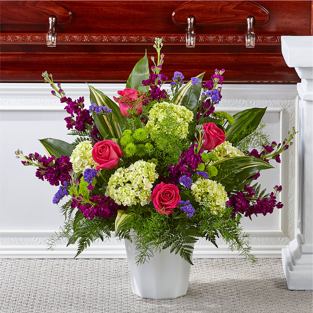 Beautiful Horizons Floor Basket – Sunflower Florist Of Virginia Llc, Alexandria VA