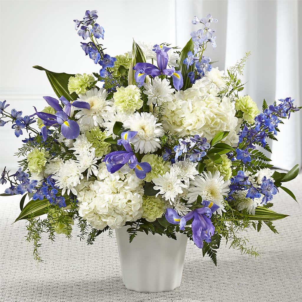 Soft Serenity Floor Basket – Sunflower Florist Of Virginia Llc, Alexandria VA