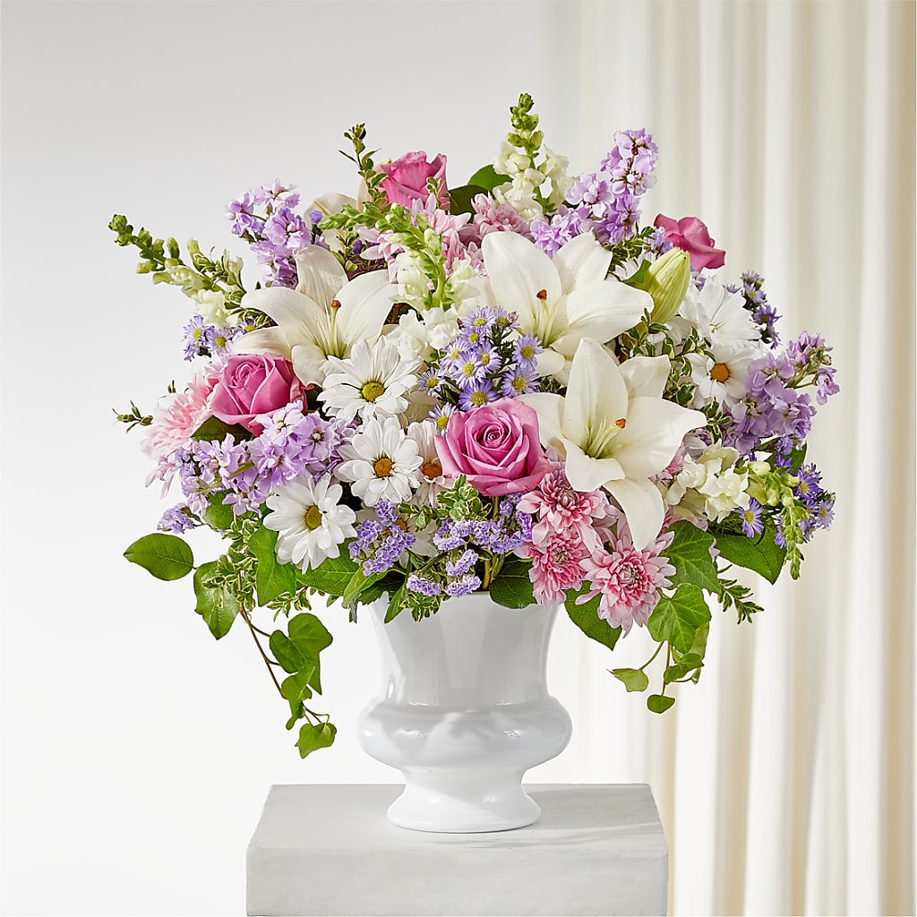 Remarkable Life Urn Arrangement – Sunflower Florist Of Virginia Llc, Alexandria VA