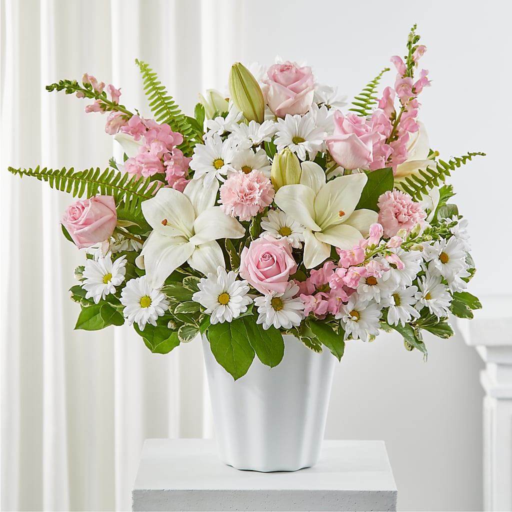 Soft Touch Tabletop Basket – Sunflower Florist Of Virginia Llc, Alexandria VA