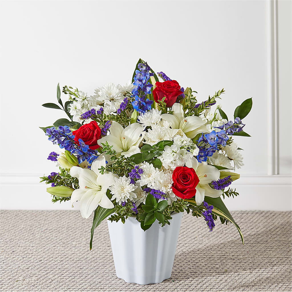 Consoled Floor Basket – Sunflower Florist Of Virginia Llc, Alexandria VA