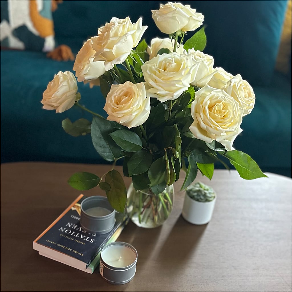 Long Stem Yellow Rose Bouquet –  Sunflower Florist Of Virginia Llc, Alexandria VA
