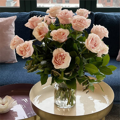 Long Stem Pink Rose Bouquet –  Sunflower Florist Of Virginia Llc, Alexandria VA