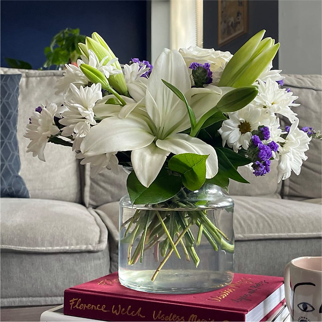 Beyond Blue Bouquet –  Sunflower Florist Of Virginia Llc, Alexandria VA