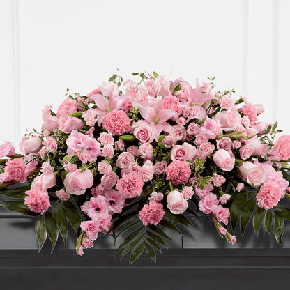 Garden of Comfort Casket Spray (Standard) –  Sunflower Florist Of Virginia Llc, Alexandria VA