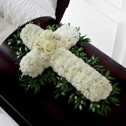 Peaceful Memories Casket Spray (Standard) –  Sunflower Florist Of Virginia Llc, Alexandria VA