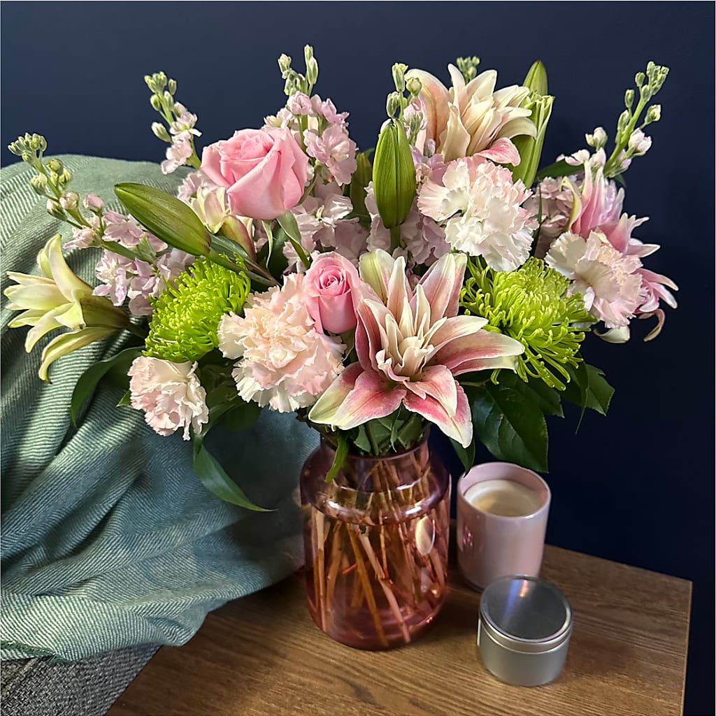 Pretty in Pink Bouquet –  Sunflower Florist Of Virginia Llc, Alexandria VA