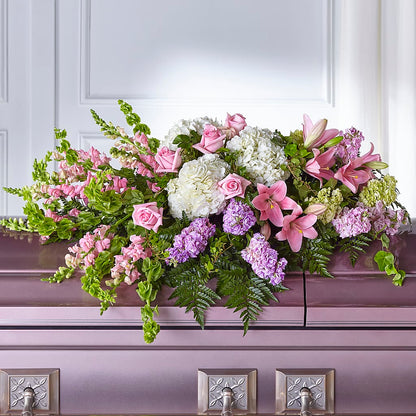 Life's Gratitude Casket Spray –  Sunflower Florist Of Virginia Llc, Alexandria VA