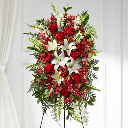 Everlasting Memory Standing Spray –  Sunflower Florist Of Virginia Llc, Alexandria VA
