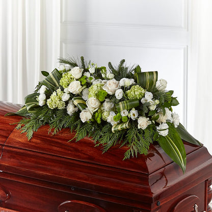 Hopeful Gesture Casket Spray –  Sunflower Florist Of Virginia Llc, Alexandria VA