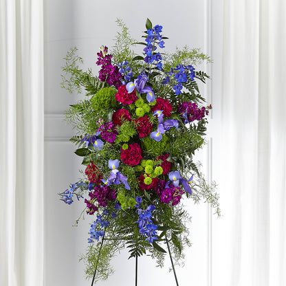 Heavenly Skies Standing Spray –  Sunflower Florist Of Virginia Llc, Alexandria VA