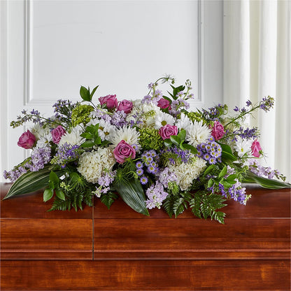 Meadows of Serenity Casket Spray –  Sunflower Florist Of Virginia Llc, Alexandria VA
