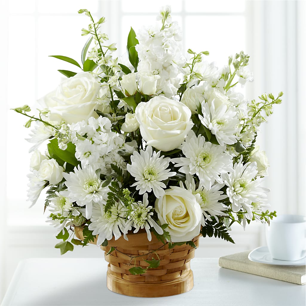 Heartfelt Condolences Arrangement –  Sunflower Florist Of Virginia Llc, Alexandria VA