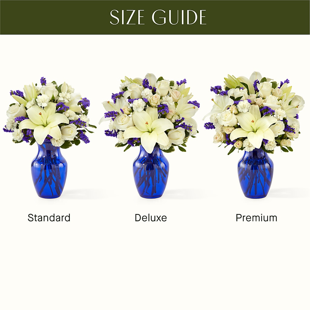 Sapphire Rush Bouquet –  Sunflower Florist Of Virginia Llc, Alexandria VA