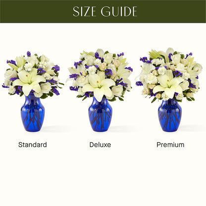 Sapphire Rush Bouquet –  Sunflower Florist Of Virginia Llc, Alexandria VA
