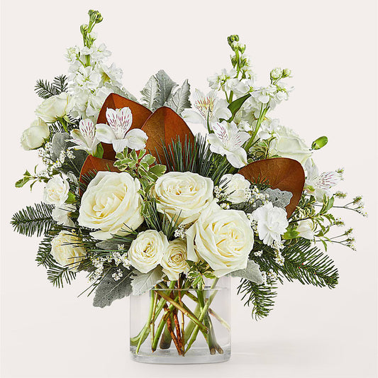 Fresh Snowfall Bouquet –  Sunflower Florist Of Virginia Llc, Alexandria VA