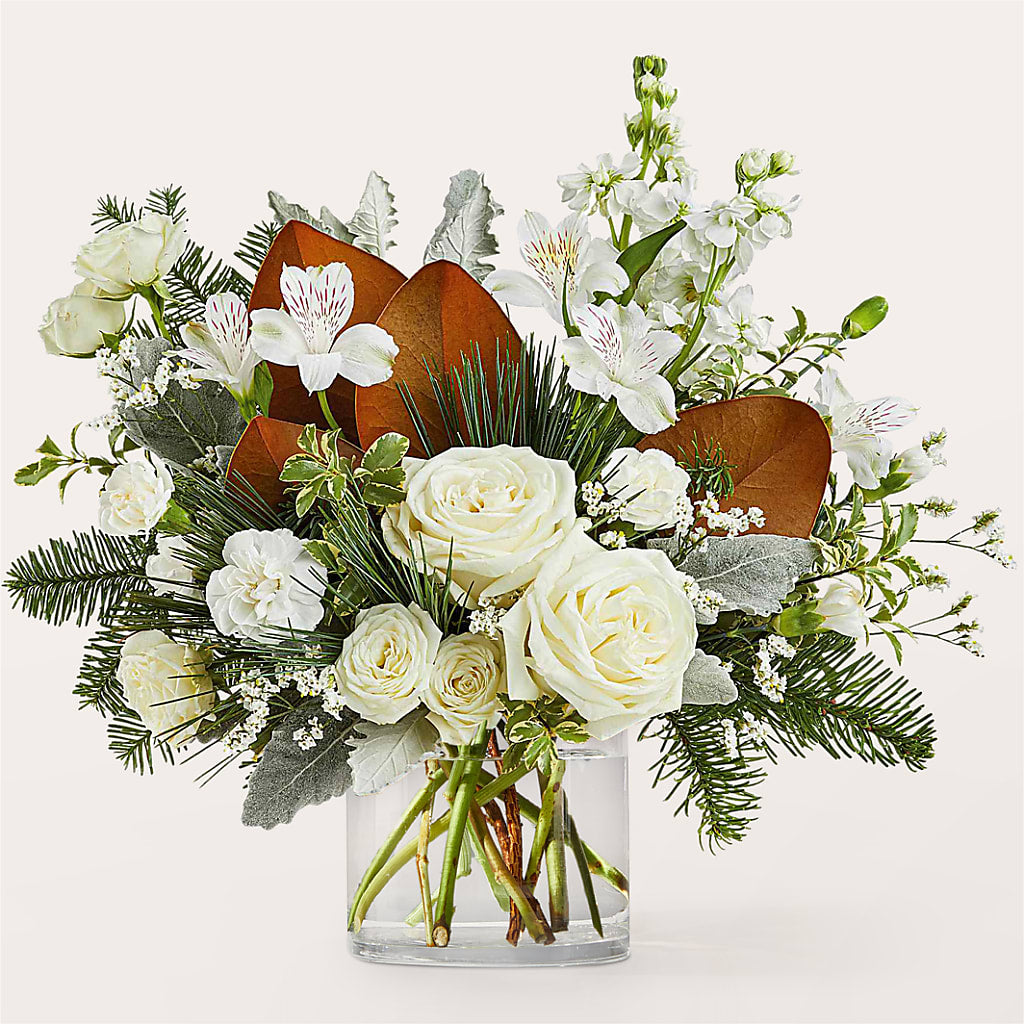 Fresh Snowfall Bouquet –  Sunflower Florist Of Virginia Llc, Alexandria VA
