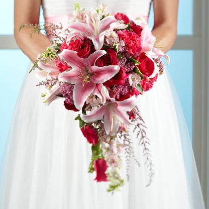 Lily & Rose Bouquet –  Sunflower Florist Of Virginia Llc, Alexandria VA