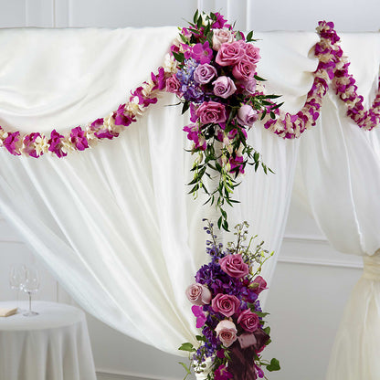 Color & Light Chuppah Decor –  Sunflower Florist Of Virginia Llc, Alexandria VA